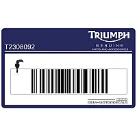TRIUMPH Zijpaneel sticker T2308092