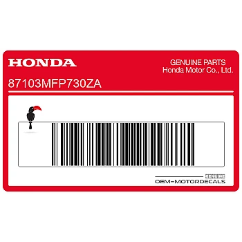 Pegatina tanque, lado derecho