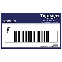 TRIUMPH Autocollant de panneau latéral, côté droit T2308353
