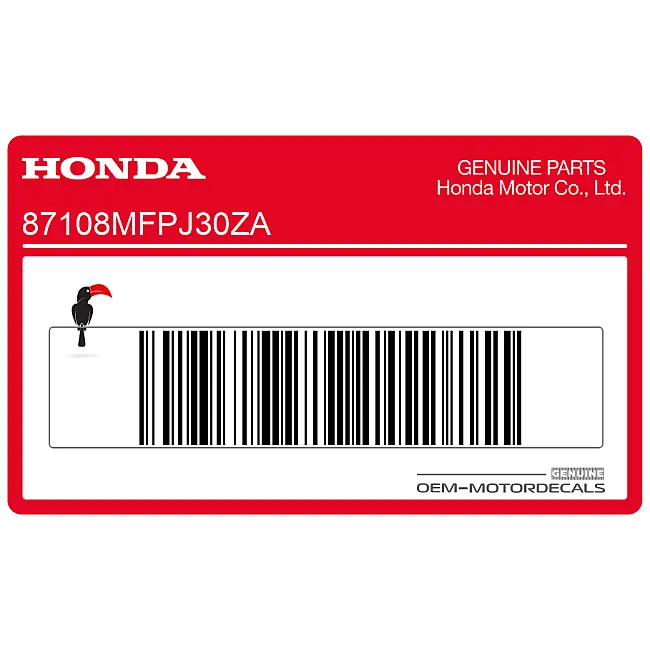 Honda-87108MFPJ30ZA