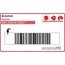 Kontpaneel sticker, rechterkant