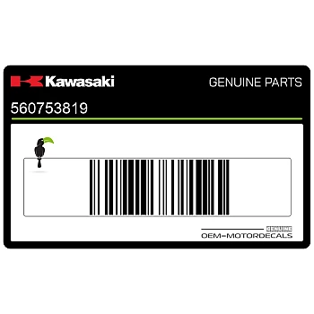 Bovenkuip sticker, linkerkant