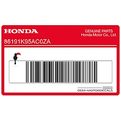 Zijpaneel sticker, rechterkant