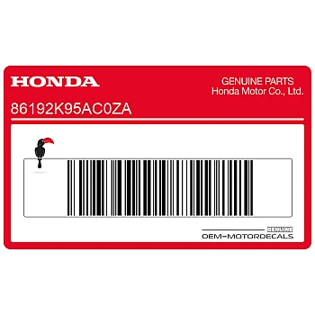 Zijpaneel sticker, linkerkant