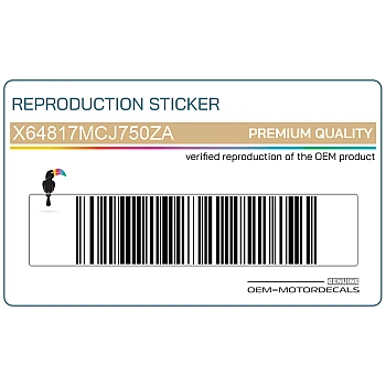 Naklejka na osłonę boczną, prawa strona