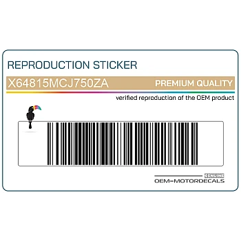 Naklejka na osłonę boczną, prawa strona