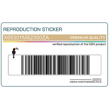 Framecover sticker, rechterkant