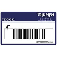TRIUMPH Emblème de panneau latéral T2309232