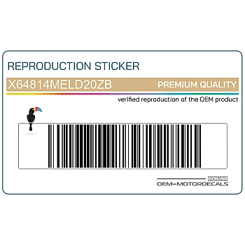 Juego de pegatinas para panel lateral , lado izquierdo