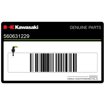 Kontpaneel sticker, linkerkant