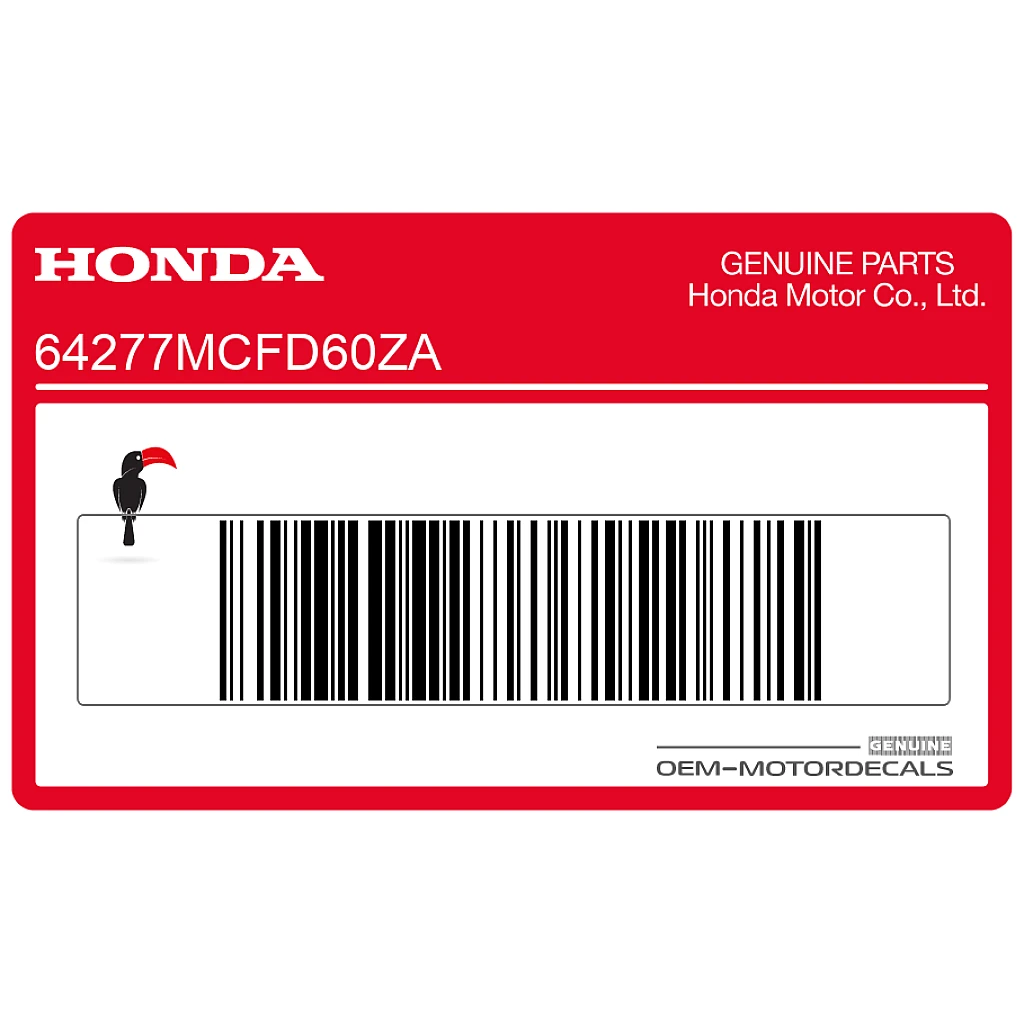 Honda-64277MCFD60ZA