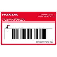 HONDA Pegatina colin, lado derecho 77235-MCF-D60ZA