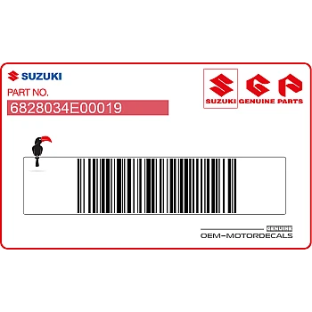 Adesivi carena anteriore superiore, set
