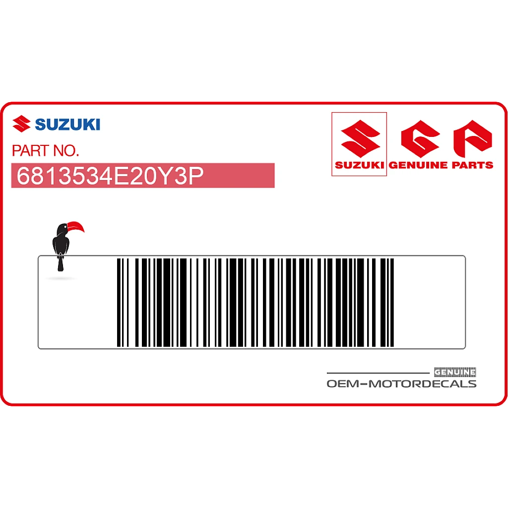 Suzuki-6813534E20Y3P Suzuki-6813534E20Y3P