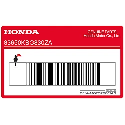 Framecover sticker, rechterkant