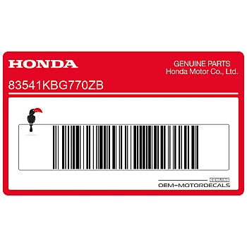 Framecover sticker, rechterkant