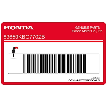 Adesivo copri telaio, lato destro