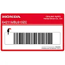 Emblema carena anteriore superiore