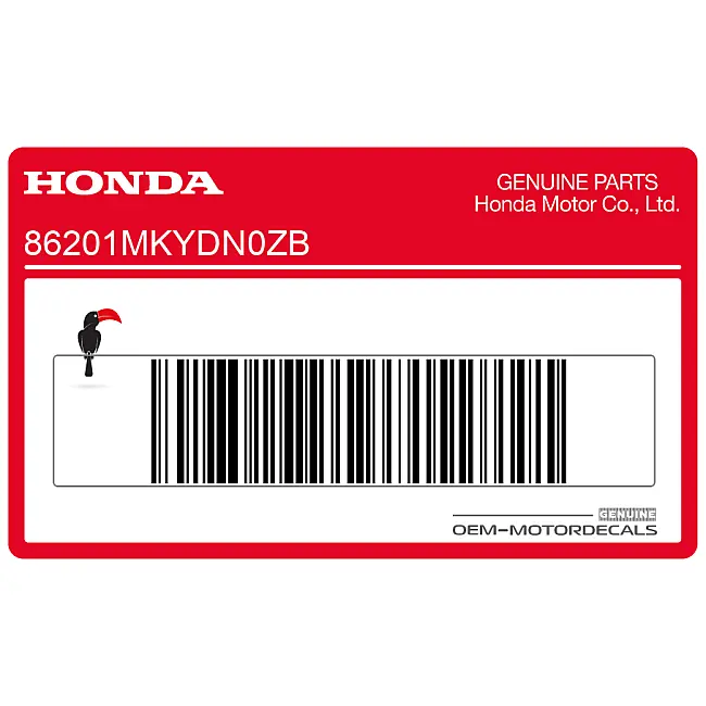 Honda-86201MKYDN0ZB