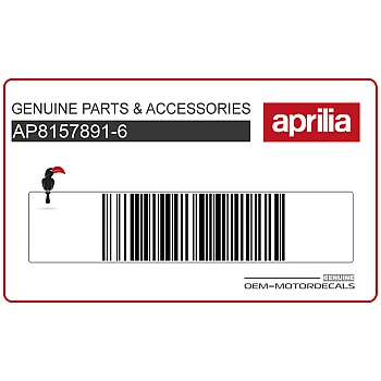 Adesivo carena inferiore, lato sinistro