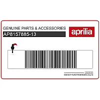 APRILIA Front cowling decals, set AP8157885-13