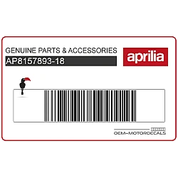 Pegatina colin, lado izquierdo