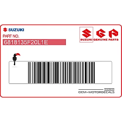 Pegatina para panel lateral, lado derecho