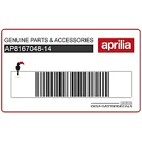 APRILIA De pegatinas de tanque, juego AP8167048-14
