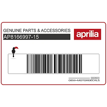 Adesivi posteriore coda carena, set