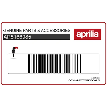 Pegatina para carenado frontal