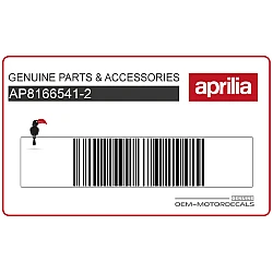 Adesivo pannello laterale, lato sinistro