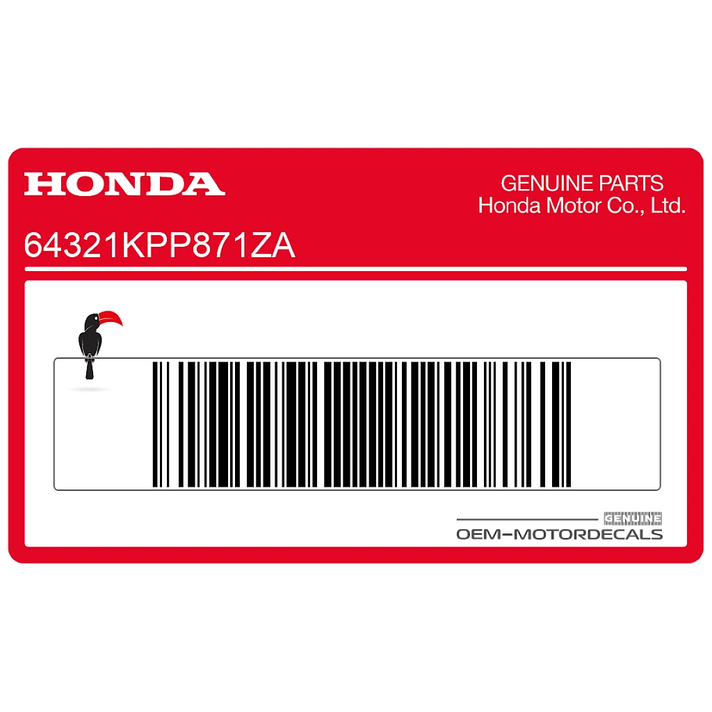 Honda-64321KPP871ZA