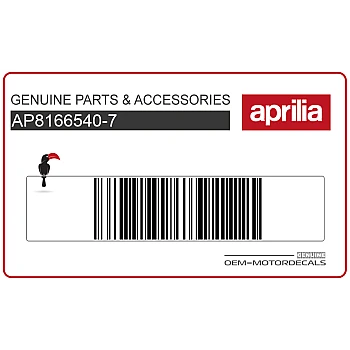 Pegatina para quilla, lado derecho