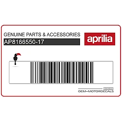 Adesivo posteriore coda carena