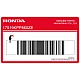 Emblema logo Honda Wing carena sinistra CBR125R originale OEM 17519KPP860ZE lato sinistro