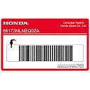 Autocollant de réservoir