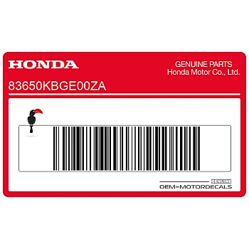 Framecover sticker, rechterkant