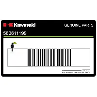 KAWASAKI Autocollant de panneau latéral, côté gauche 56061-1199