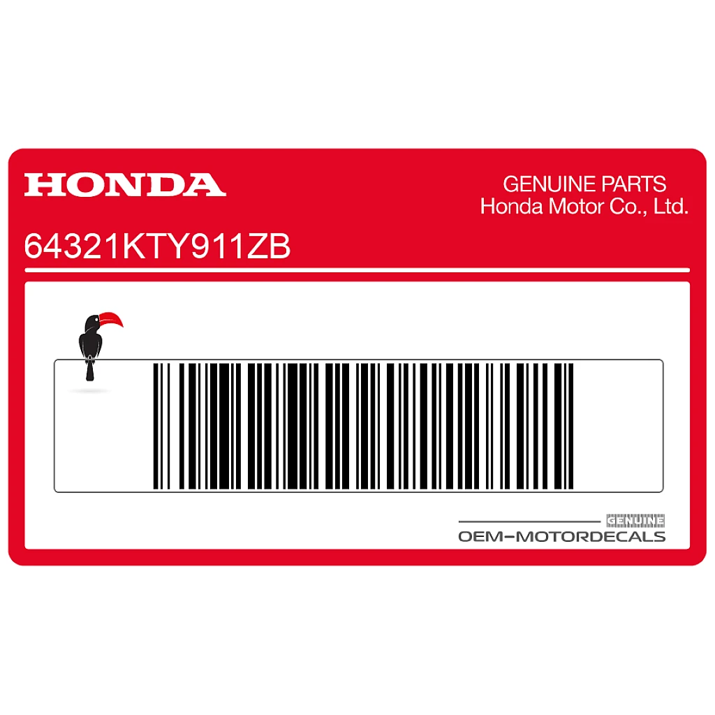 Honda-64321KTY911ZB