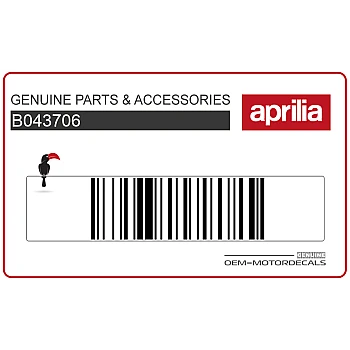 Naklejka na dolną owiewkę, pług, prawa strona