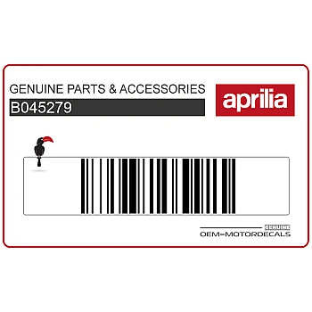 Pegatina para quilla, lado izquierdo