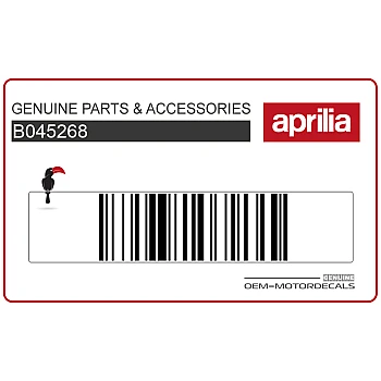 Pegatina para carenado frontal