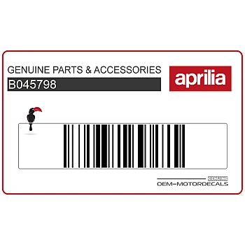 Naklejka na osłonę boczną, lewa strona