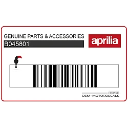 Adesivo posteriore coda carena, lato destro