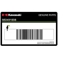 KAWASAKI Pegatina colin, lado izquierdo 56049-1908