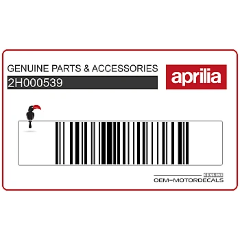 Pegatina para panel lateral, lado izquierdo