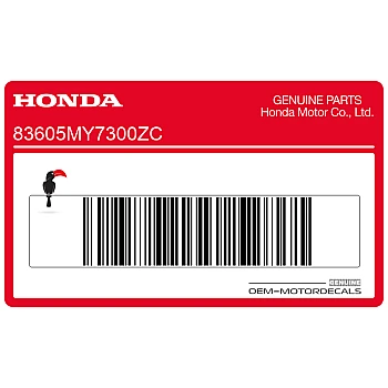 Heckverkleidung Aufkleber, Rechte Seite