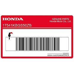 Adesivo serbatoio, lato destro