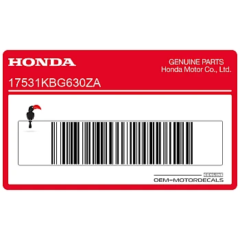 Naklejka na zbiornik, prawa strona