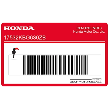 Naklejka na zbiornik, lewa strona